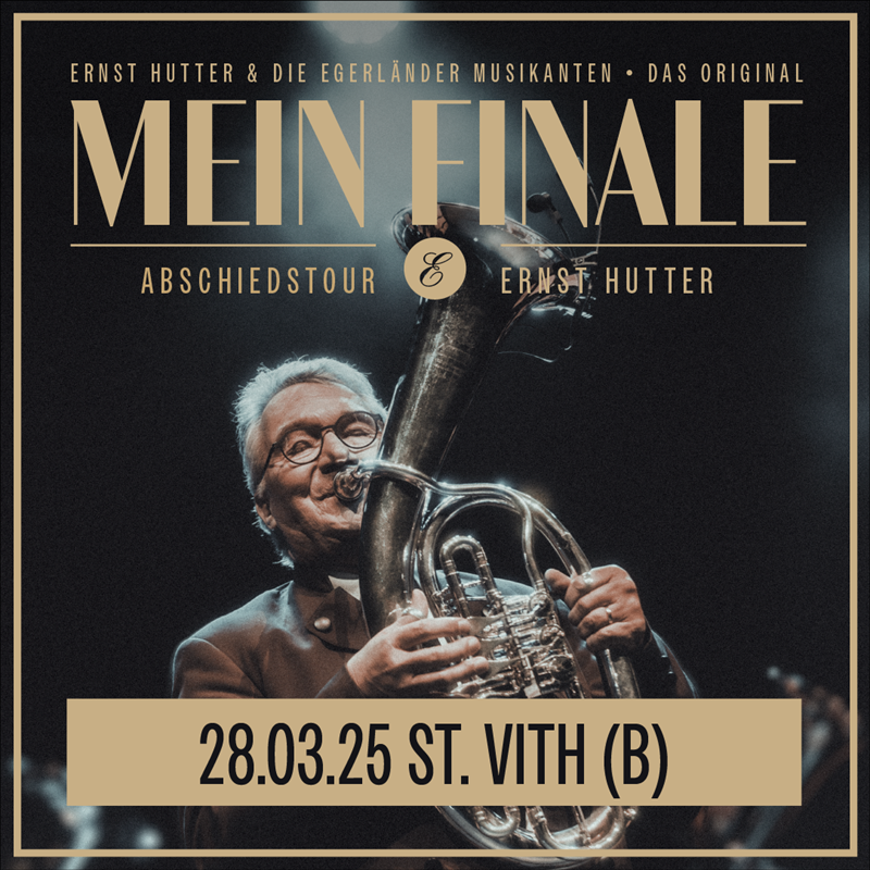 Ernst Hutter und die Egerländer Musikanten - Mein Finale
